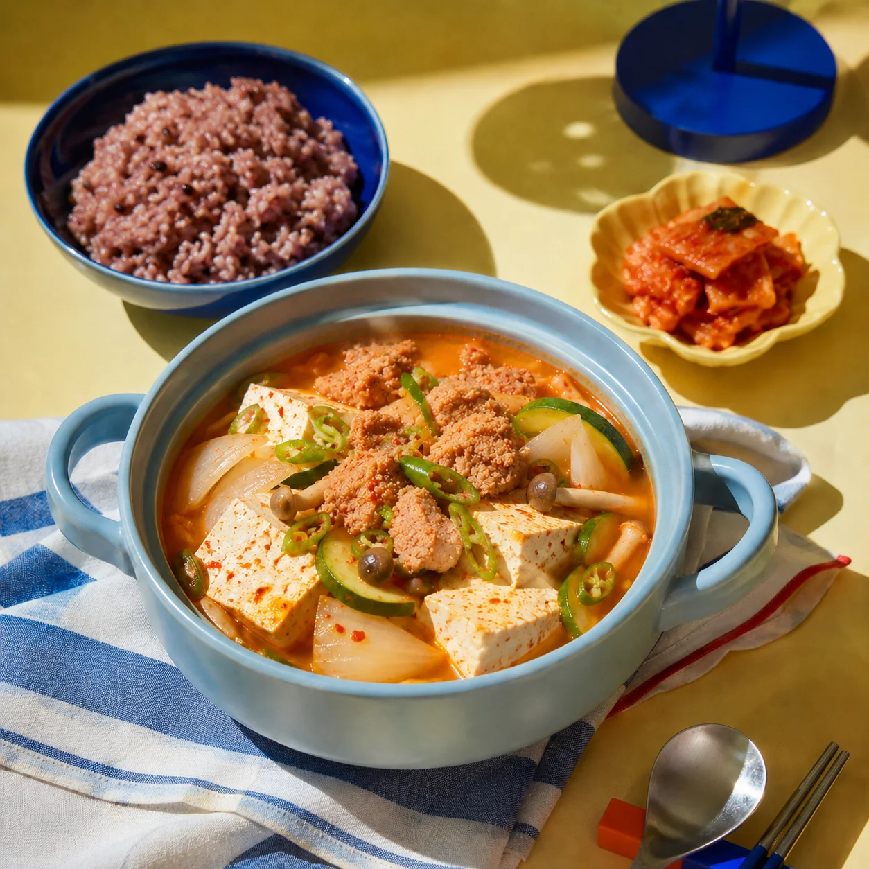 명란두부찌개